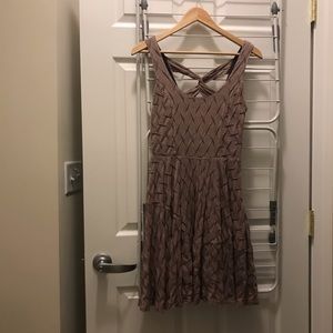 Bar III Sleeveless Dress With Fun Texture
